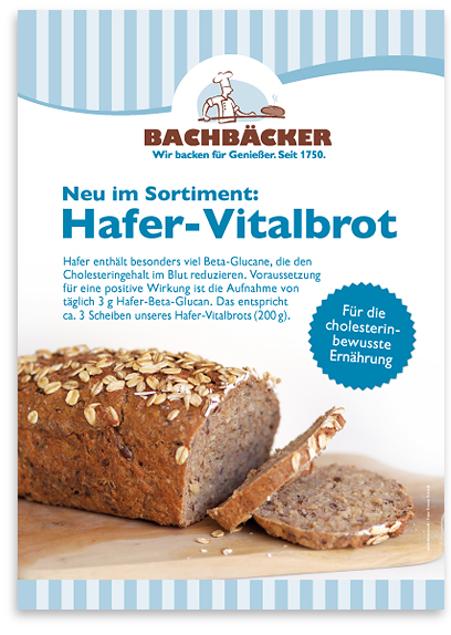 Plakat Hafer-Vitalbrot